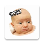 Logo of Stickers Baby Memes android Application 